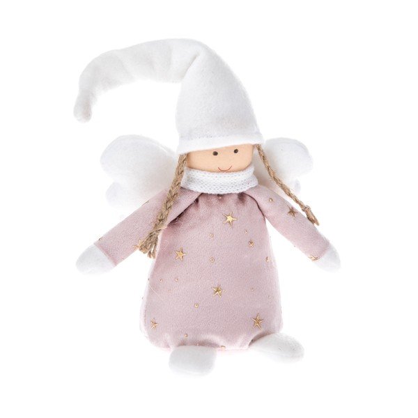 Decorațiune elf de Crăciun din material textil Angel – Dakls