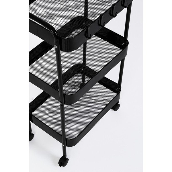 Măsuță de servire cu roți din metal 29,5x41 cm Leiky – Yes Everyday-image-4