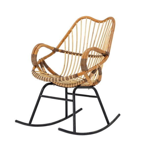 Fotoliu în culoare naturală balansoar Reine – Bloomingville-image-4