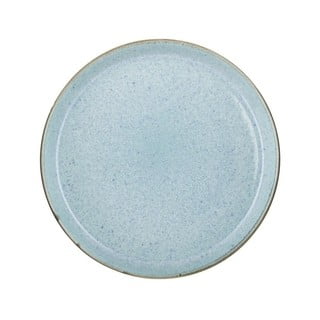 Farfurie din gresie ceramică Bitz Mensa, ⌀ 27 cm, albastru deschis