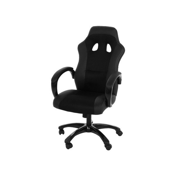 Scaun birou Actona Race, negru