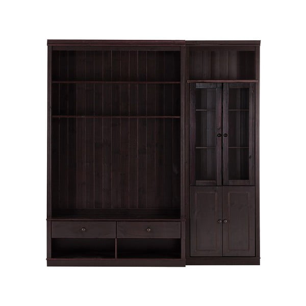 Set TV maro din lemn de pin 214x223 cm Anita – Støraa