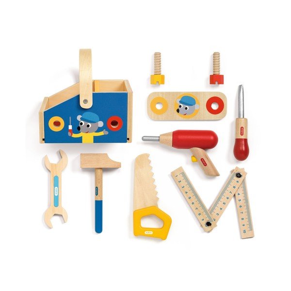 Set instrumente bricolaj pentru copii Minibrico - Djeco-image-1