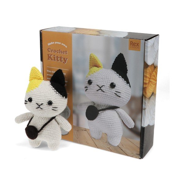 Set creativ DIY Crochet Cat – Rex London