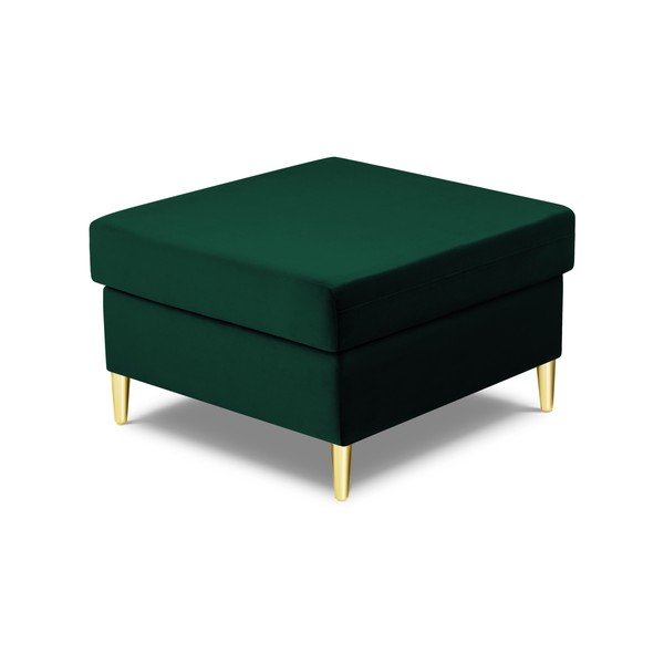 Taburet verde cu tapițerie din catifea Kyoto – Cosmopolitan Design-image-2