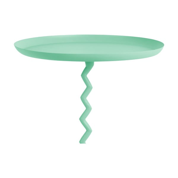 Măsuță auxiliară rotundă din metal ø 44 cm Zig Zag – Leitmotiv-image-2