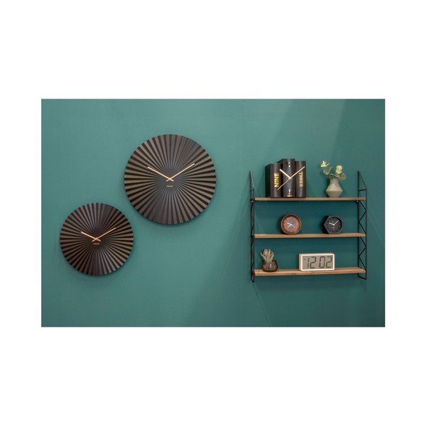 Ceas Karlsson Sensu, Ø 40 cm, negru-image-2