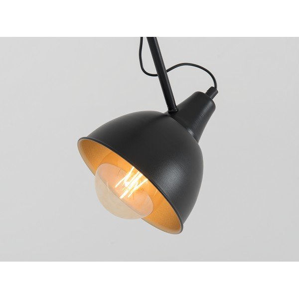 Lustră neagră cu abajur metalic 80x80 cm Coben - CustomForm-image-3