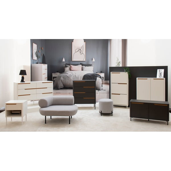 Raft pentru pantofi Tenzo Switch, 62 x 131 cm, alb-image-1