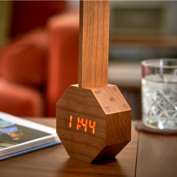 Ceas deșteptător digital/de masă Octagon One LED – Gingko-image-4