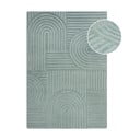 Covor din lână Flair Rugs Zen Garden 160 x 230 cm, turcoaz