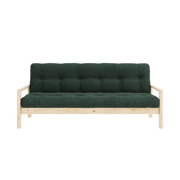 Canapea verde-închis extensibilă 205 cm Knob – Karup Design