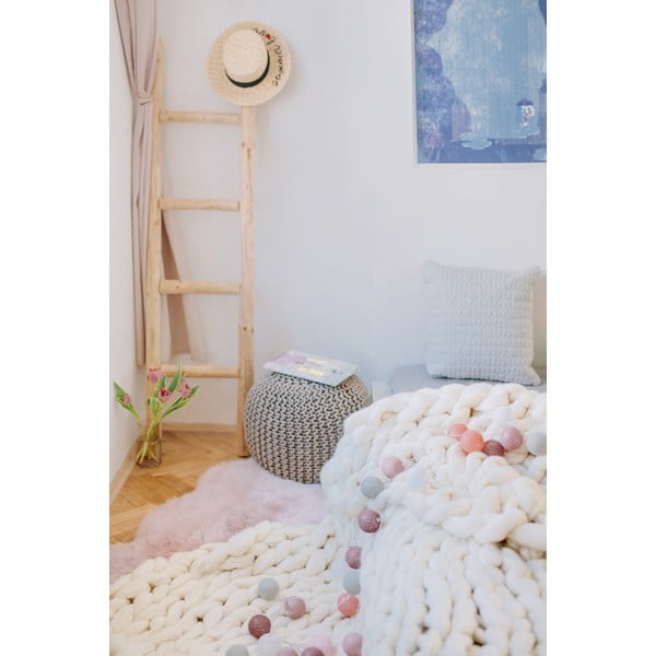 Ghirlandă luminoasă cu LED LUKKA, 15 becuri, maro-image-1