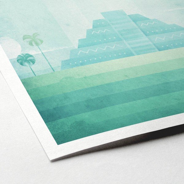 Poster Travelposter Mexico, 30 x 40 cm-image-2