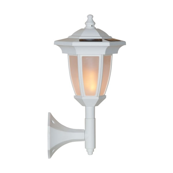 Corp de iluminat solar de exterior cu LED Star Trading Flame, alb