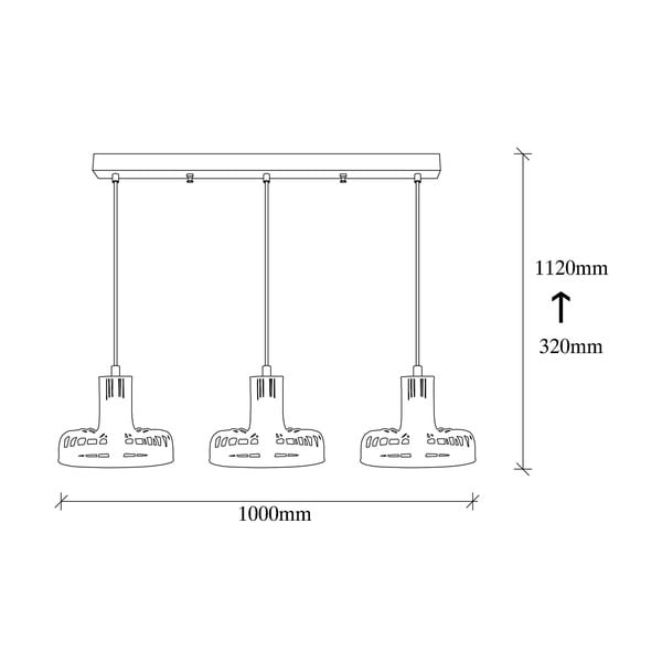 Lustră neagră/arămie cu abajur din metal Fellini – Opviq lights-image-4