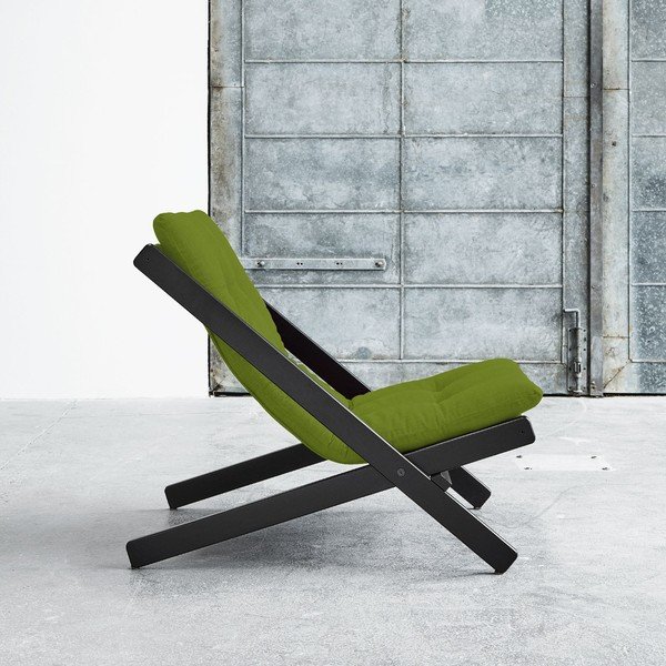 Fotoliu pliant Karup Boogie Black/Lime-image-1