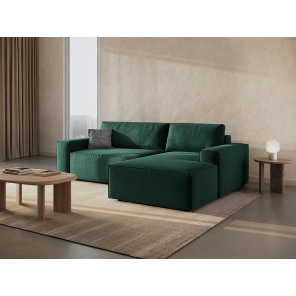 Colțar verde extensibil (cu colț pe partea dreaptă) Jodie – Micadoni Home-image-1