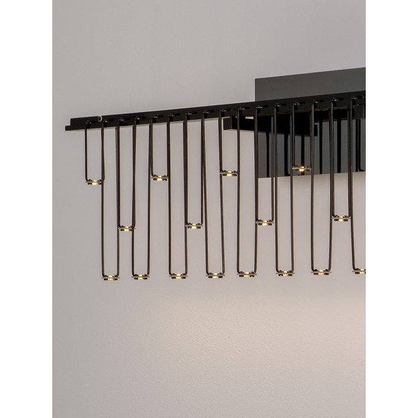 Aplică de perete argintiu-lucios LED cu intensitate reglabilă din aluminiu Stellar – Nova Luce-image-3