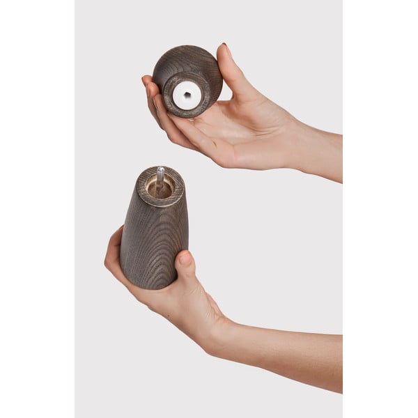 Recipient pentru sare și piper maro din lemn Rustic – Bonami Selection-image-3