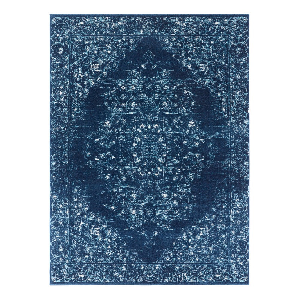 Covor Nouristan Pandeh, 200 x 290 cm, albastru închis
