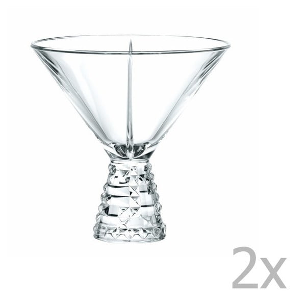 Set 2 pahare cocktail din cristal Nachtmann Punk