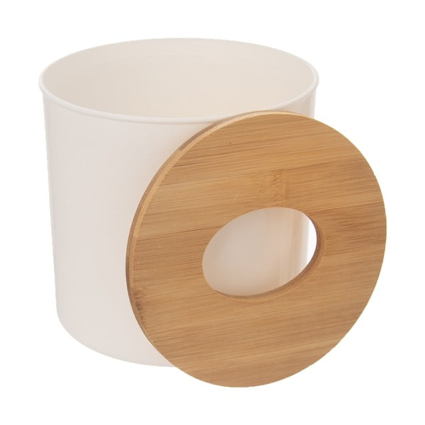 Coș de gunoi alb din plastic 1,6 l Whitney – Orion-image-2