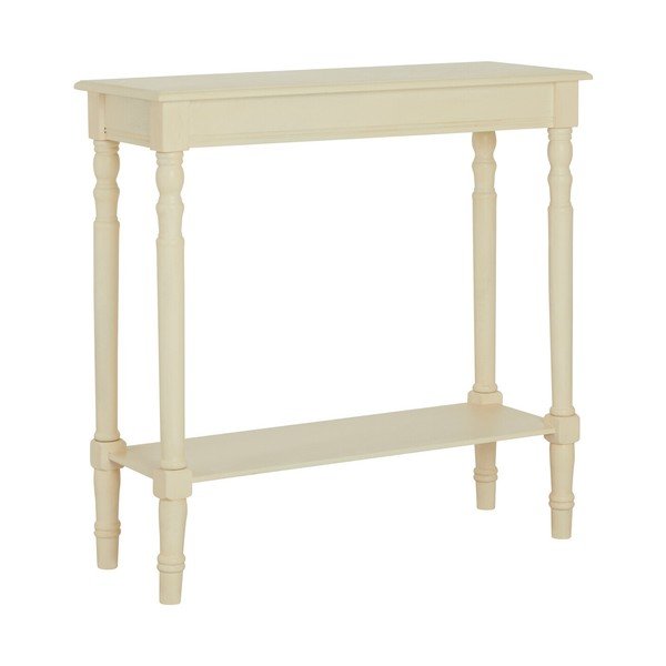Masă consolă fildeș din lemn de pin 30x80 cm Heritage – Premier Housewares