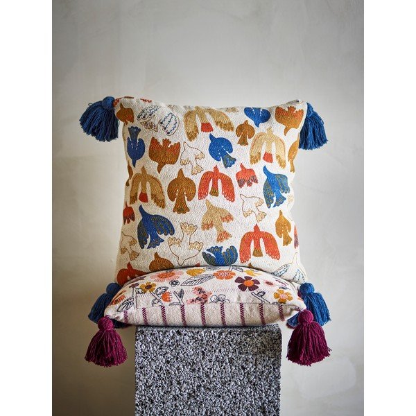 Pernă decorativă din amestec de bumbac 45x45 cm Anniversary – Bloomingville-image-1