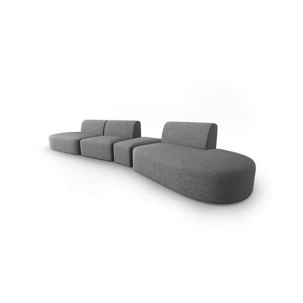 Canapea gri 412 cm Shane – Micadoni Home-image-1