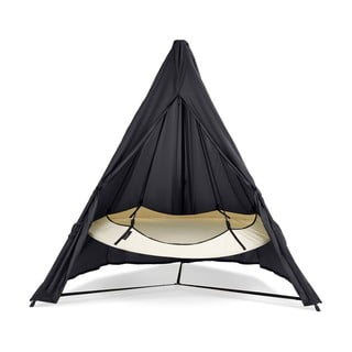 Husă de potecție impermeabilă neagră pentru leagăn  ø 260 cm - Hangout Pod