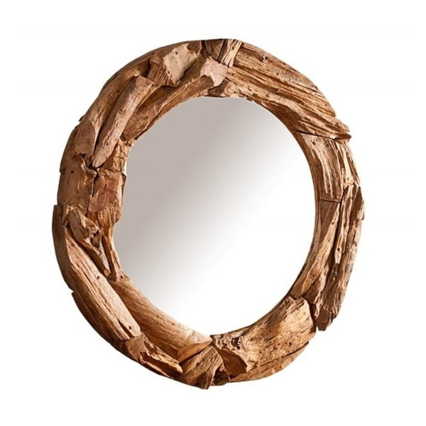 Oglindă de perete din lemn reciclat SOB