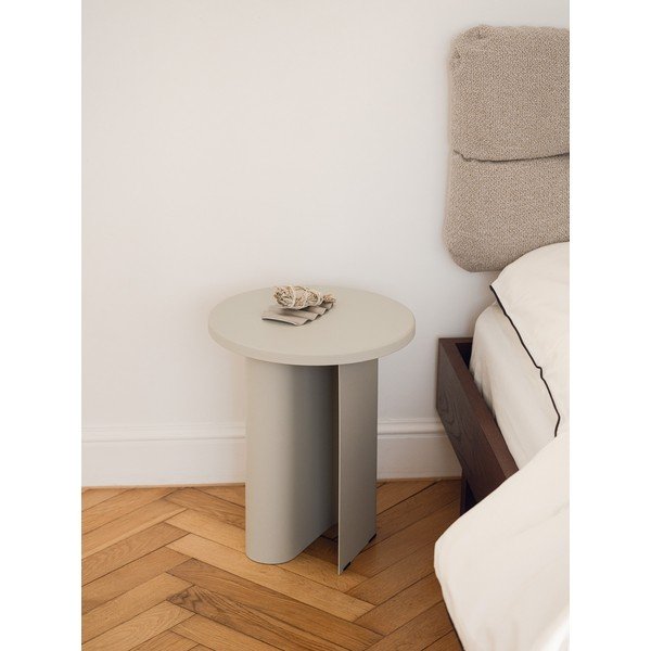 Măsuță auxiliară rotundă din metal ø 35 cm Sato – noo.ma-image-4