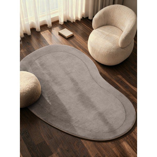 Covor gri țesut manual din amestesc de lână 125x200 cm Kari Organic – Villeroy&Boch-image-1