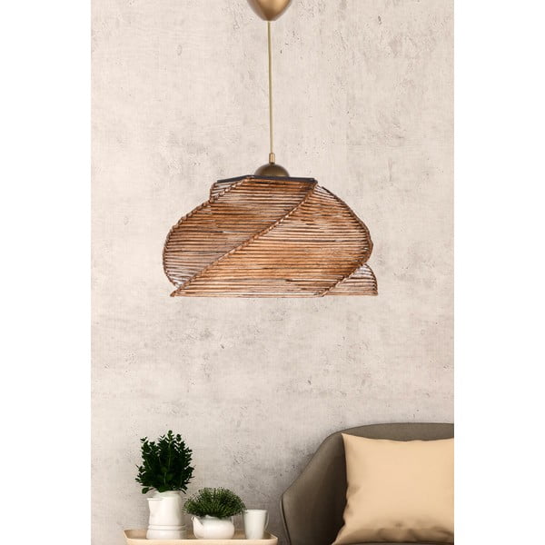 Lustră bej ø 36 cm Pentagone – Opviq lights