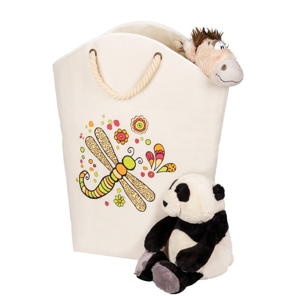 Coș de rufe din material textil 58 l Rollin'Art Libelle – Wenko-image-3