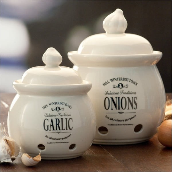 Recipient pentru usturoi Butlers Mrs Winterbottom Rondo-image-3
