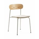 Scaune de dining bej/în culoare naturală 2 buc. Adriana – Marckeric