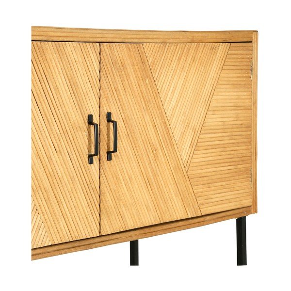 Comodă  joasă din bambus 130x50,5 cm Saori – Sema-image-4