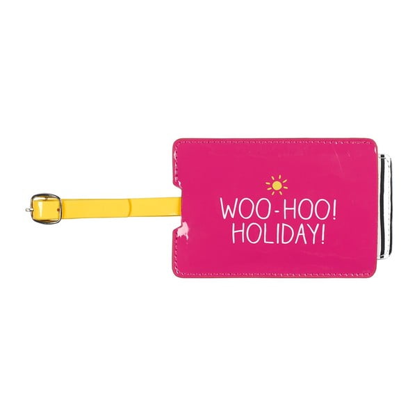 Etichetă pentru valiză Happy Jackson Woo Hoo