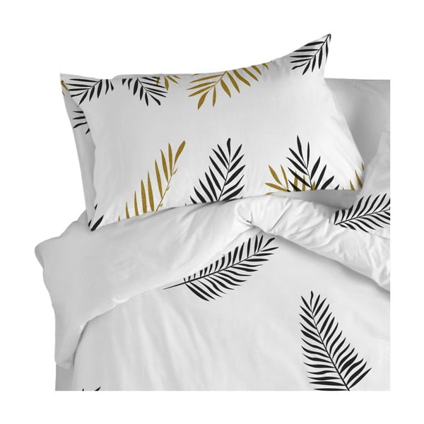 Fețe de pernă 2 buc. din bumbac 50x75 cm Foliage – Blanc-image-1