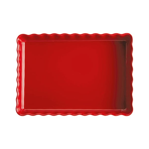 Tavă pentru tartă din ceramică 34x24 cm – Emile Henry-image-2