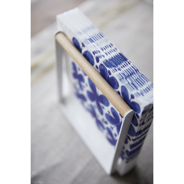 Suport pentru șervețele din metal și lemn de fag Yamazaki Tosca-image-2