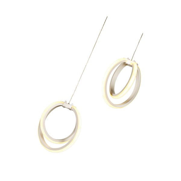 Lustră albă LED din metal ø 20 cm Sezen – Squid Lighting-image-3