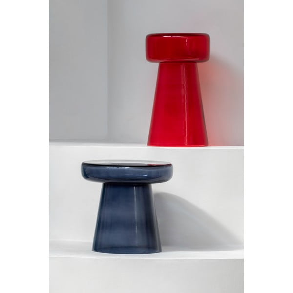 Măsuță auxiliară rotundă din sticlă ø 41 cm Simpleza  – Leitmotiv-image-2