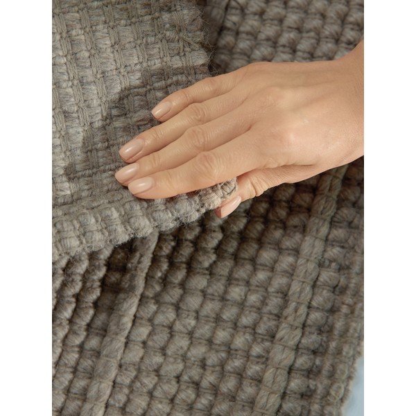 Covor gri țesut manual din lână 80x150 cm Camden Parker – Ted Baker-image-3