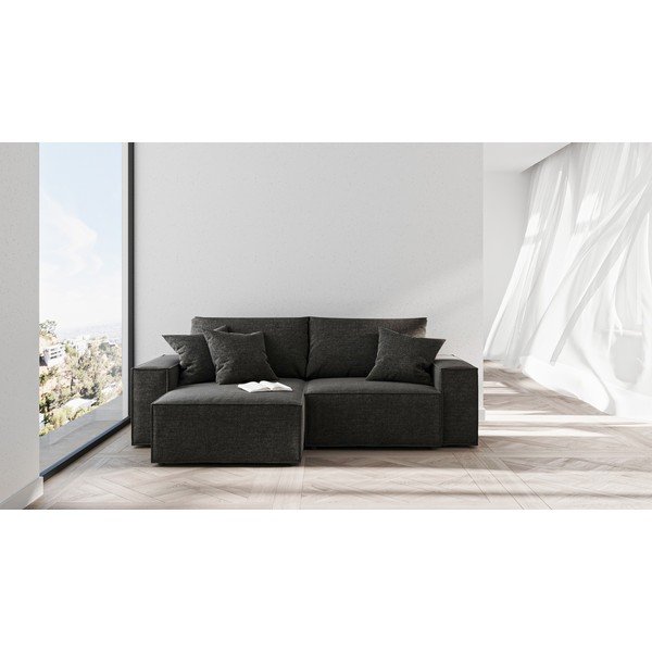 Colțar extensibil variabil Ghado Melow, gri antracit-image-3