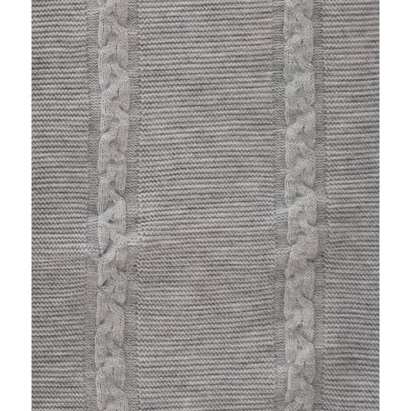 Cuvertură gri 150x200 cm Trenza – Oyo Concept-image-3