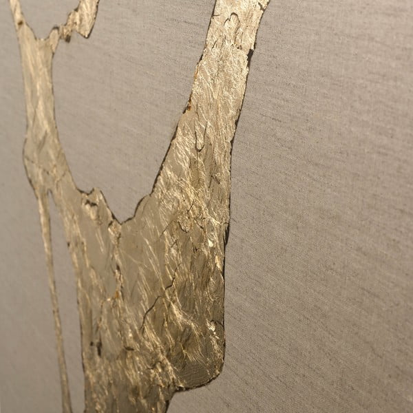 Tablou pictat manual 90x120 cm Wild Horizon Gold – Malerifabrikken-image-3