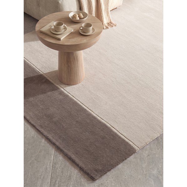Covor maro/crem din lână 120x170 cm Quentin – Villeroy&Boch-image-4